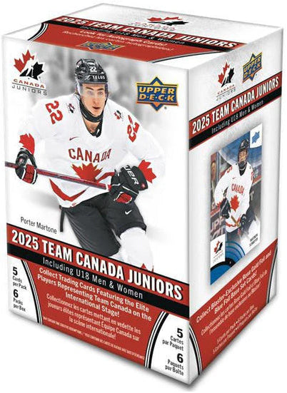 2025 Upper Deck Team Canada Juniors Hockey Blaster Box