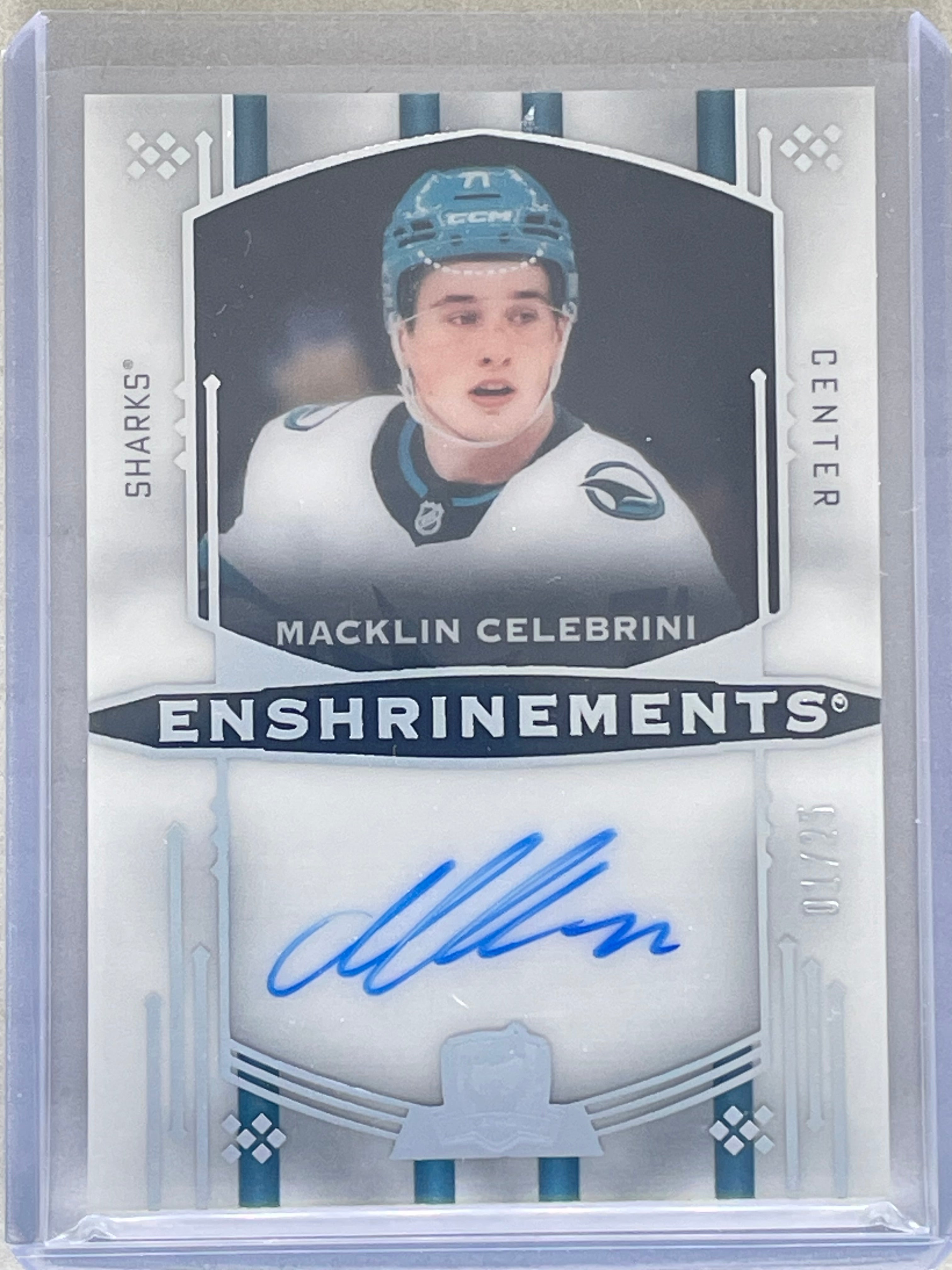 2024-25 The Cup Enshrinements /25 Macklin Celebrini
