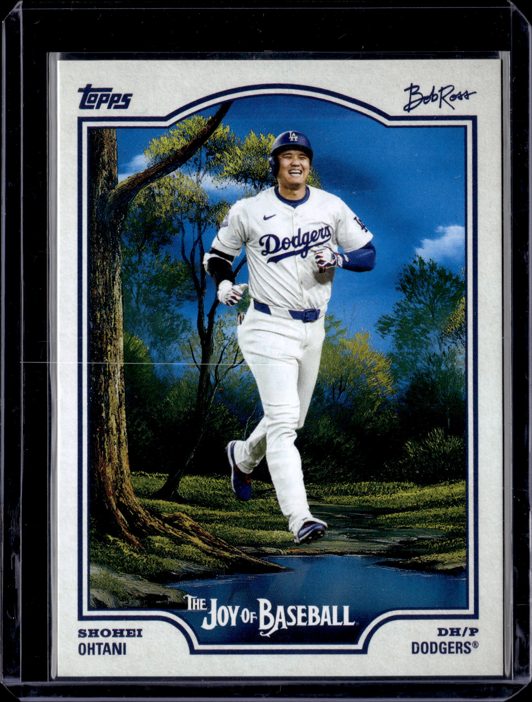 2025 Topps X Bob Ross the Joy of Baseball Shohei Ohtani #41-SP