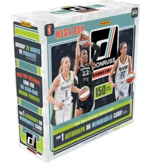 2025 Panini Donruss WNBA Basketball Mega Box