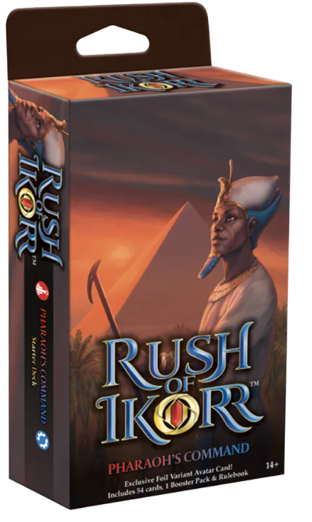 2025 Upper Deck Rush of Ikorr Pharaoh's Command Starter Deck