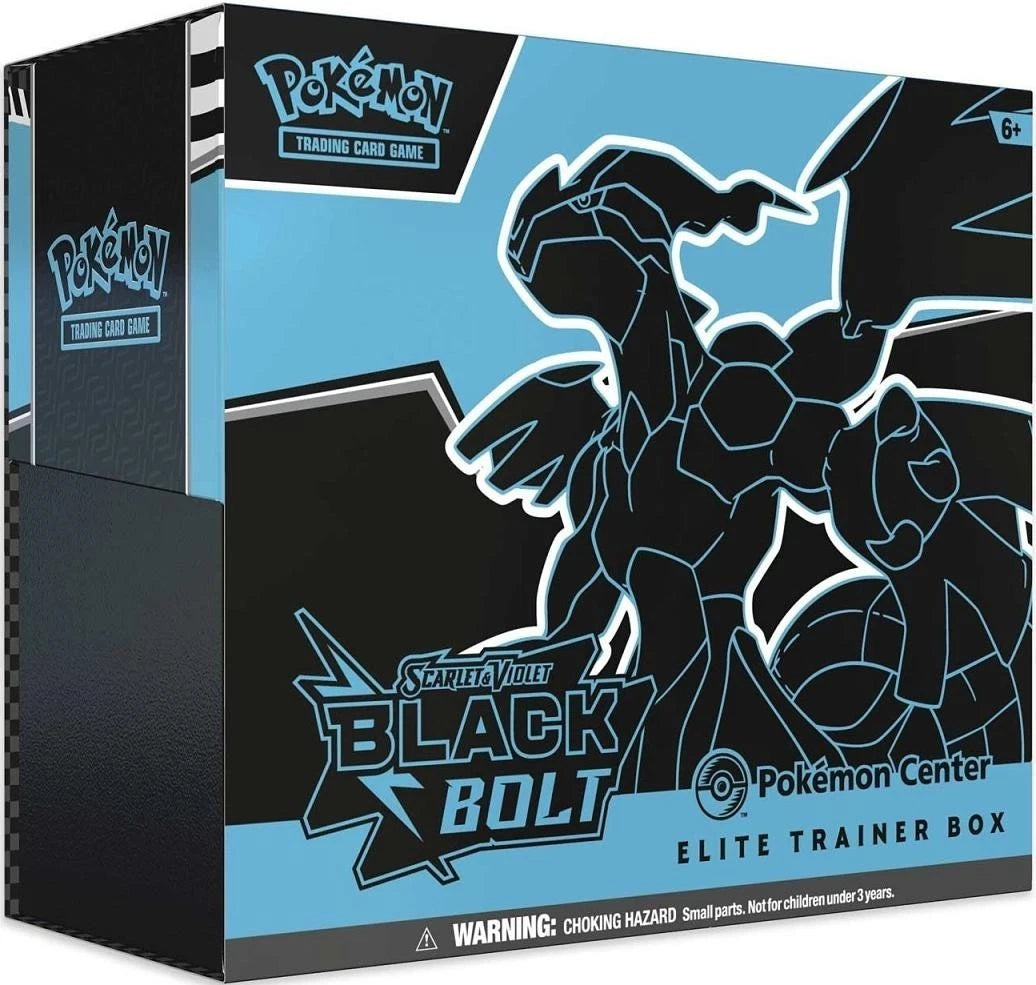 2025 Black Bolt Pokemon Center Exclusive ETB