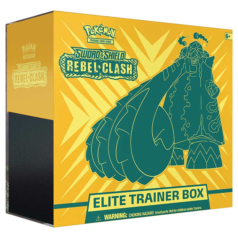 2020 Sword & Shield Rebel Clash Elite Trainer Box