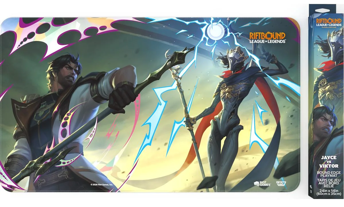 Riftbound Vendetta Playmat - Jayce vs Viktor