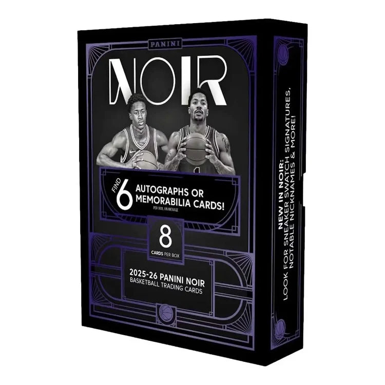 2025-26 Panini Noir Basketball Hobby Box