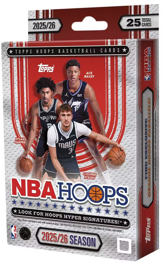 2025-26 Topps NBA Hoops Basketball Hanger Box