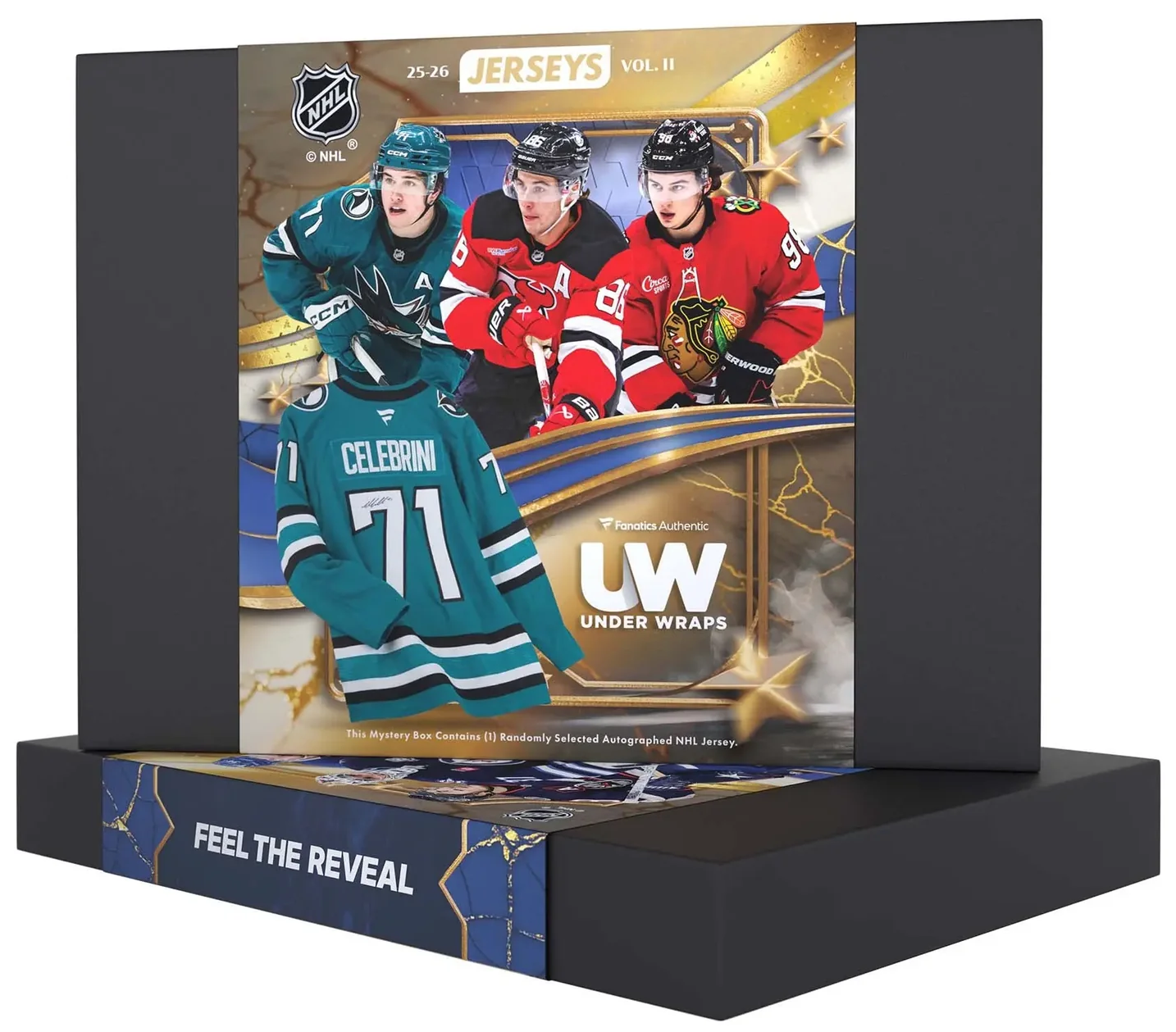 2025-26 Fanatics Under Wraps NHL Auto Jersey Box Volume 2