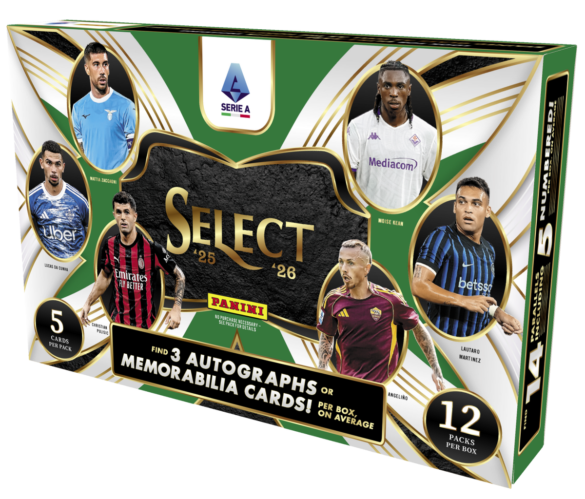 2025-26 Panini Select Soccer Serie A Hobby Box