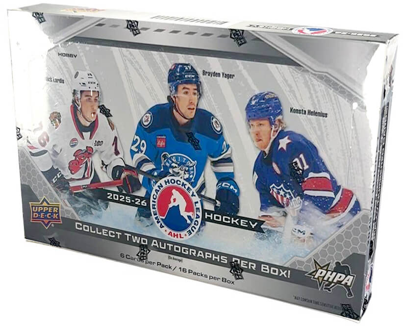 2025-26 Upper Deck AHL Hockey Hobby Box