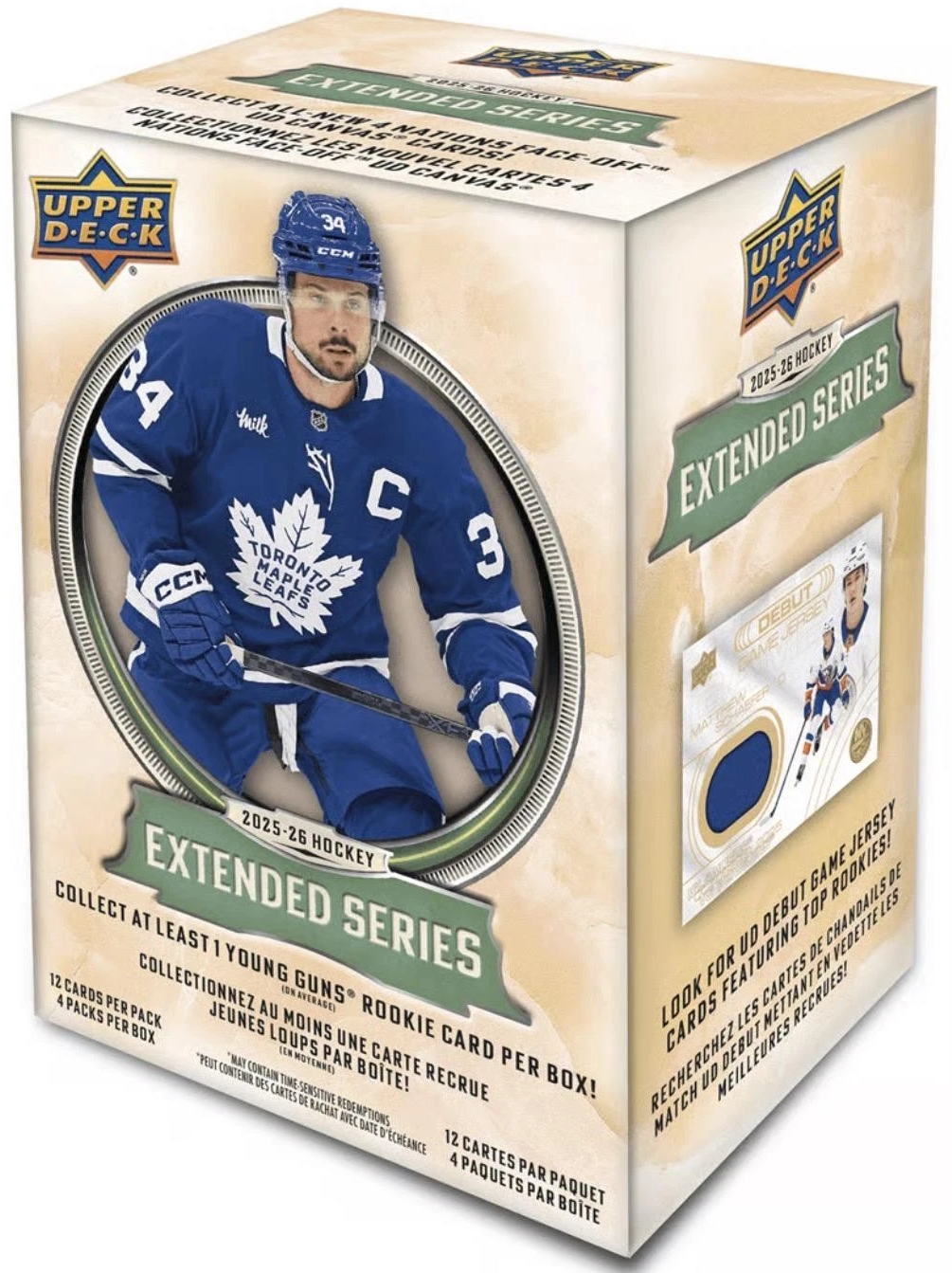 2025-26 Upper Deck Extended Series Hockey Blaster Box