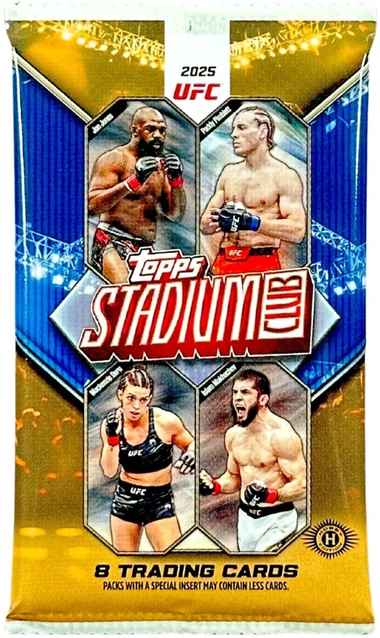 2025 Topps Stadium Club UFC Hobby Pack