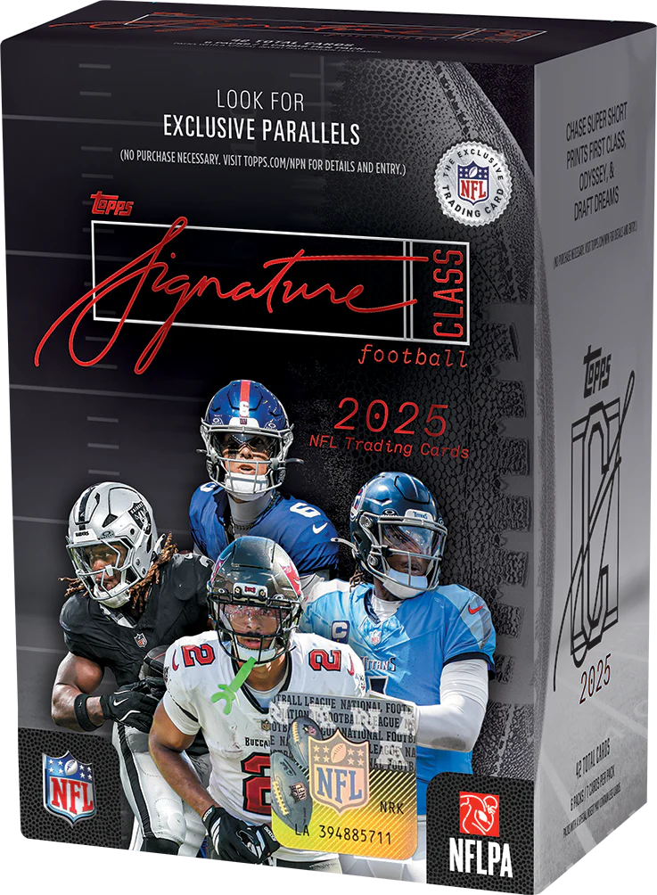 2025 Topps Signature Class Football Blaster Box
