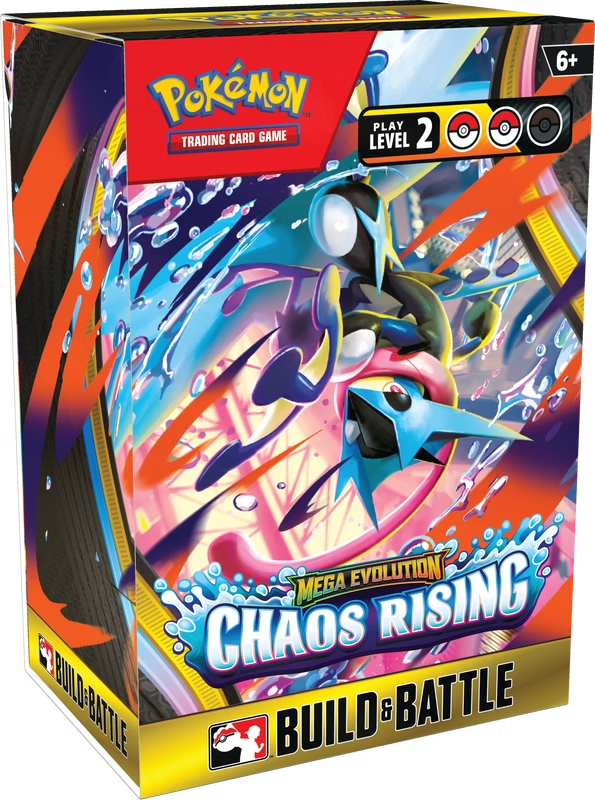 2026 Mega Evolution Chaos Rising Build & Battle Box