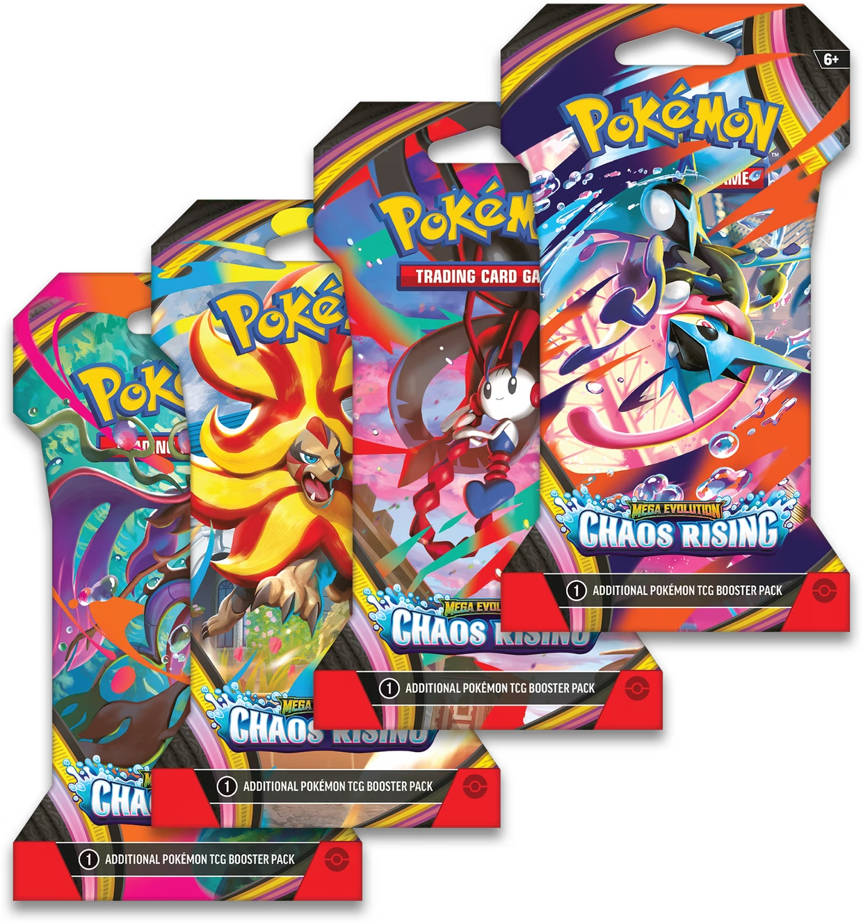 2026 Mega Evolution Chaos Rising Sleeved Booster Pack