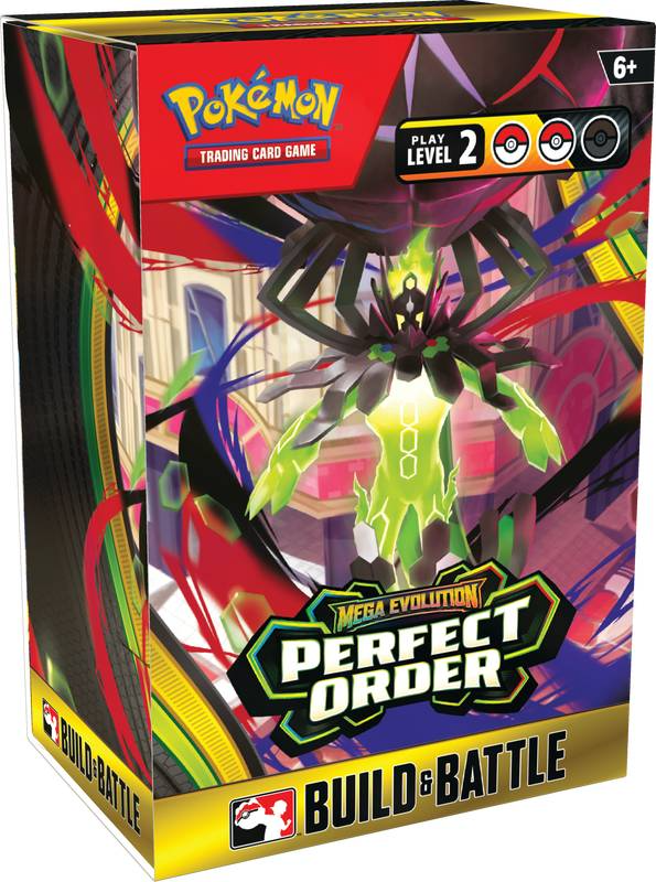 2026 Mega Evolution Perfect Order Build & Battle Box