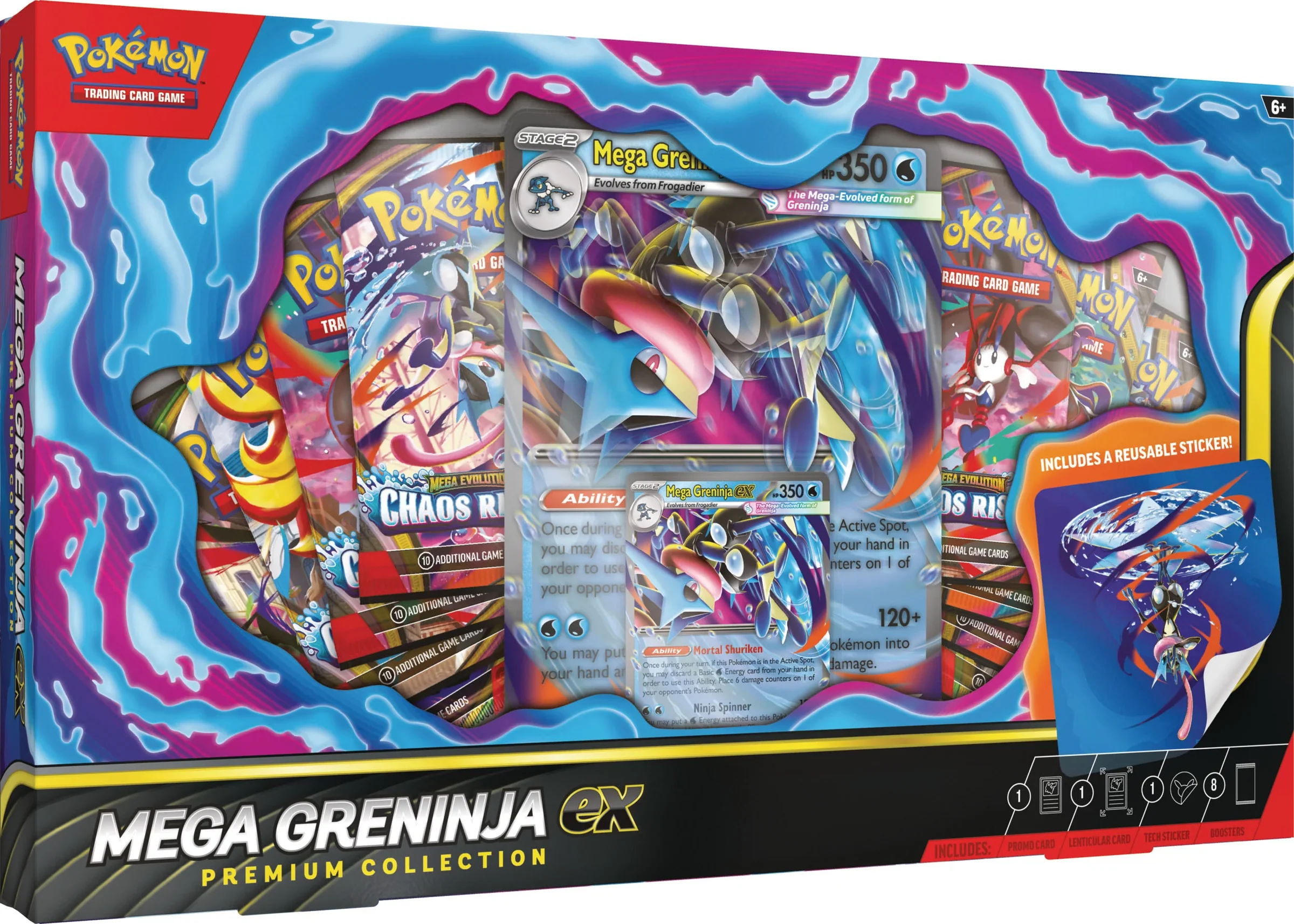 2026 Mega Greninja ex Premium Collection Box