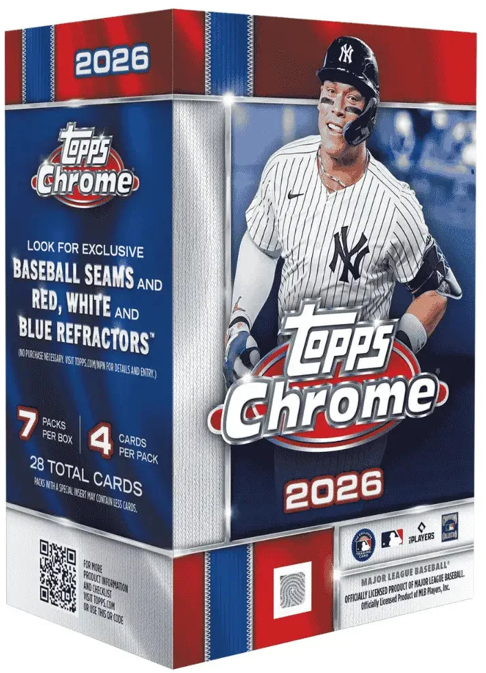 2026 Topps Chrome Baseball Blaster Box