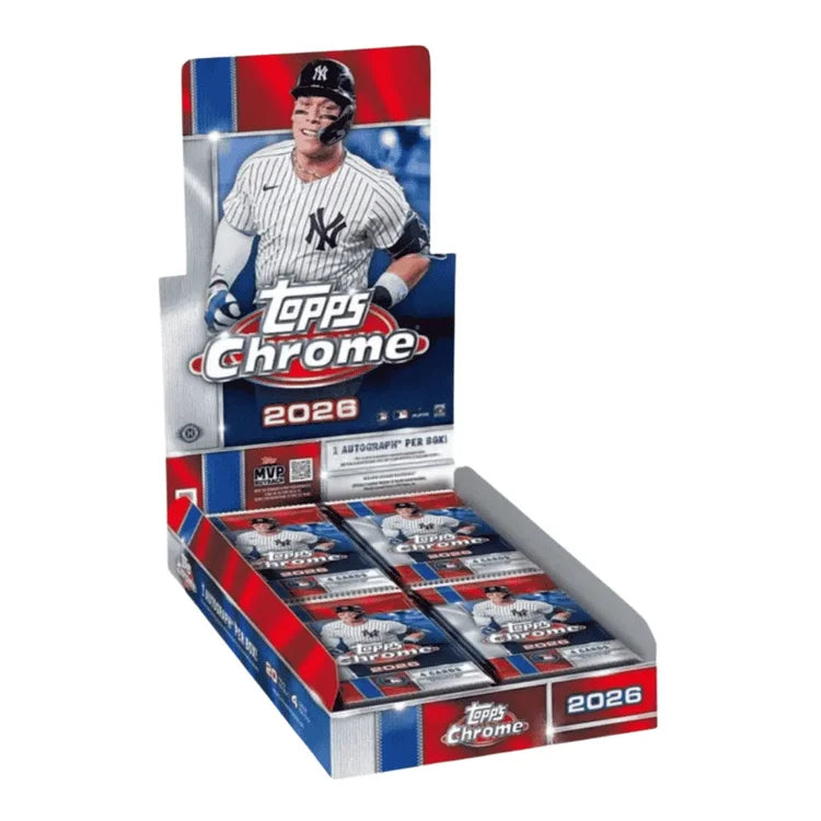 2026 Topps Chrome Baseball Hobby Box