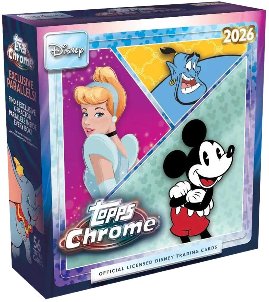2026 Topps Chrome Disney Mega Box