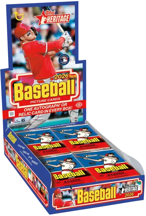 2026 Topps Heritage Baseball Hobby Box