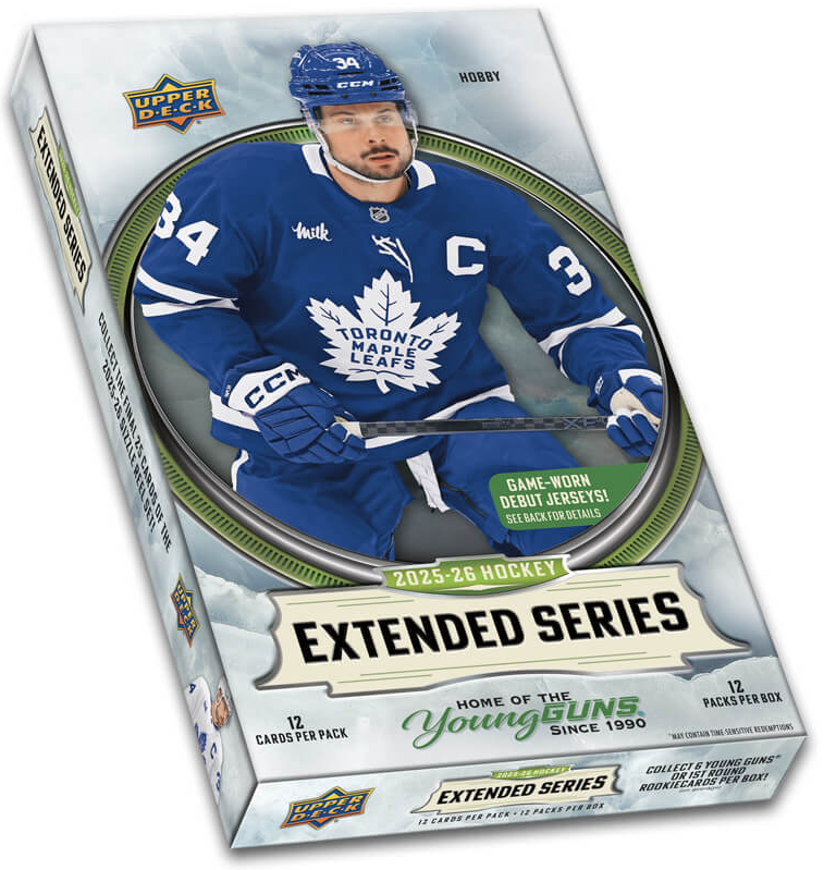 2026 Upper Deck Extended Series Hockey Hobby Box