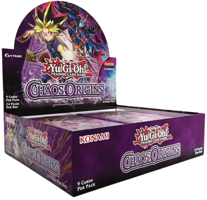 2026 Yu-Gi-Oh! Chaos Origins Booster Box