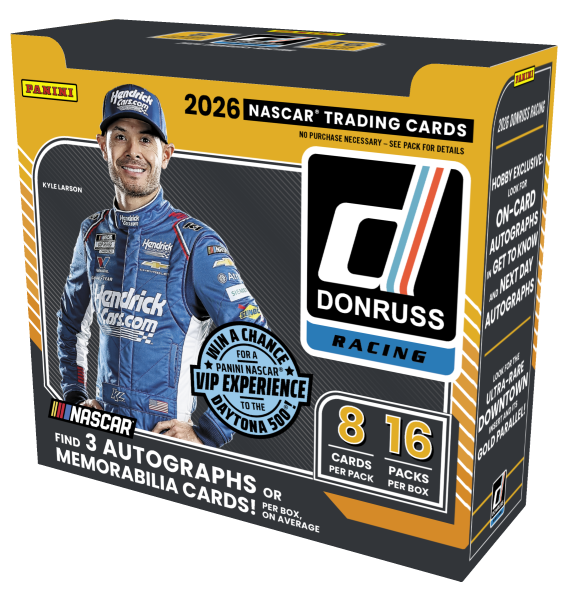 2026 Panini Donruss Racing Hobby Box