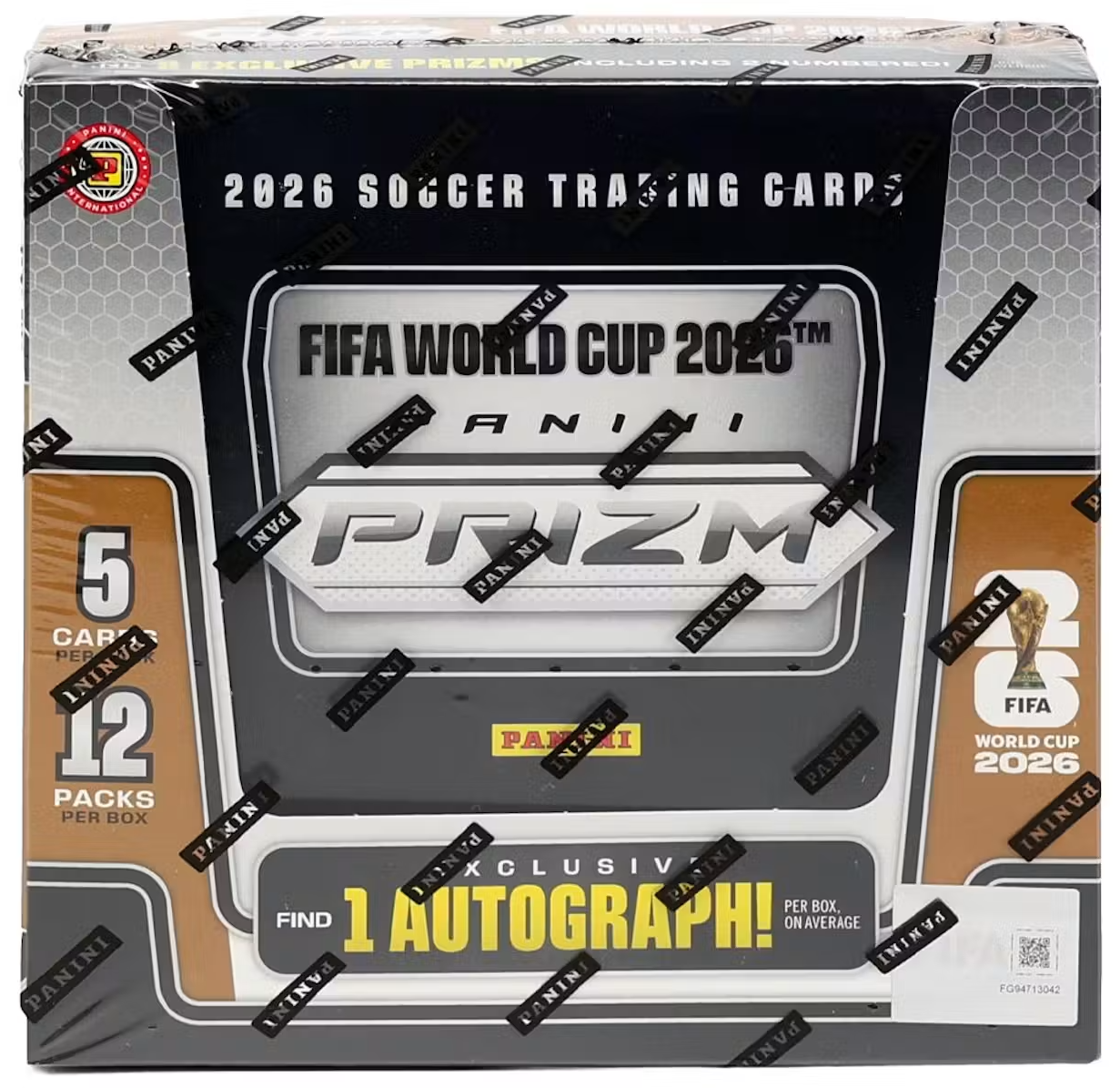 2026 Panini Prizm FIFA World Cup Soccer International Hobby Box