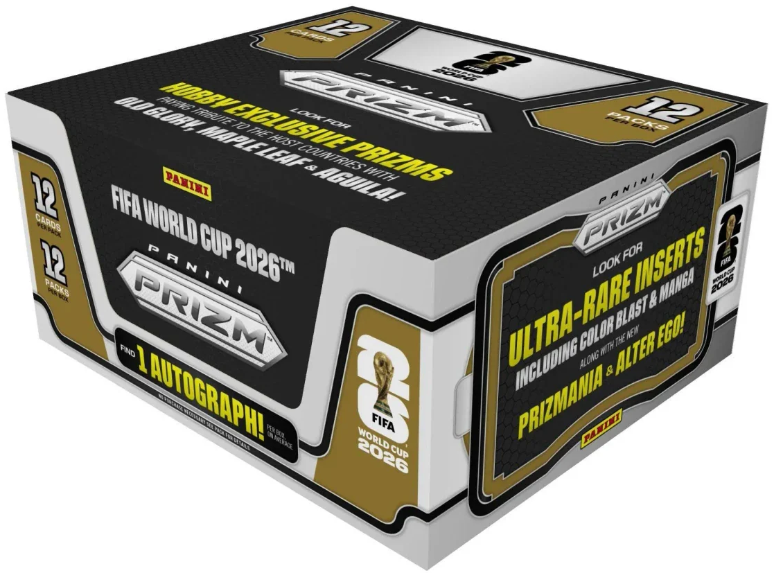 2026 Panini Prizm Fifa World Cup Soccer Hobby Box