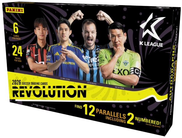 2026 Panini Revolution K-League Soccer Hobby Box