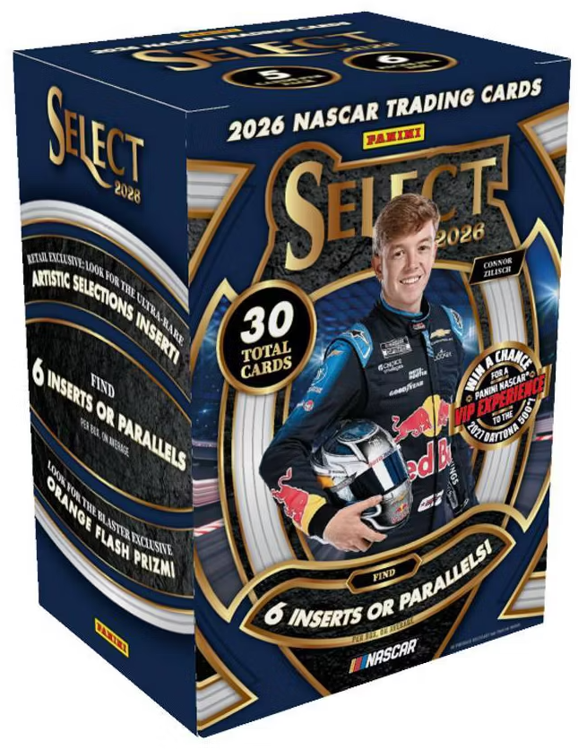 2026 Panini Select Nascar Racing Blaster Box