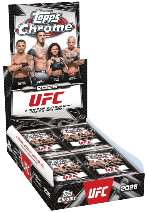 2026 Topps Chrome UFC Hobby Box