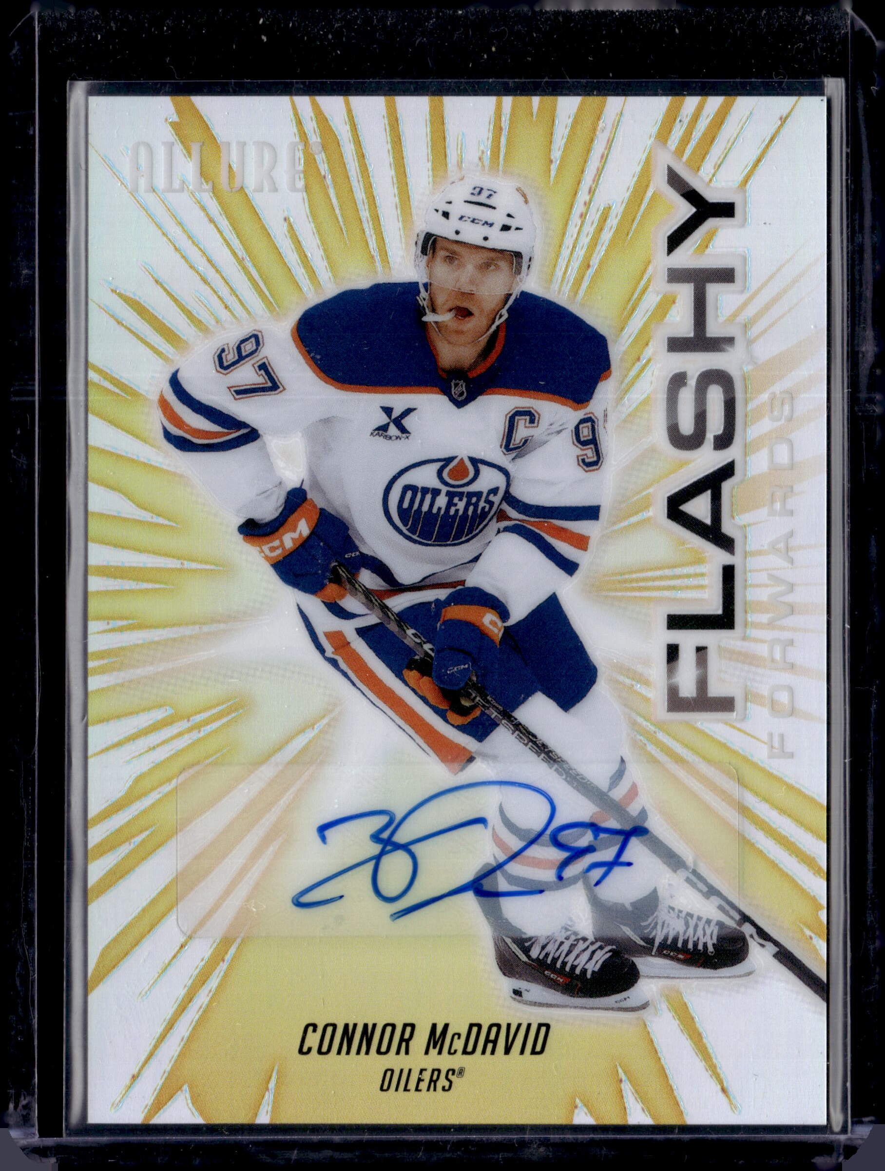 2025-26 Allure Connor McDavid Flashy Forwards #FF-6 AUTO