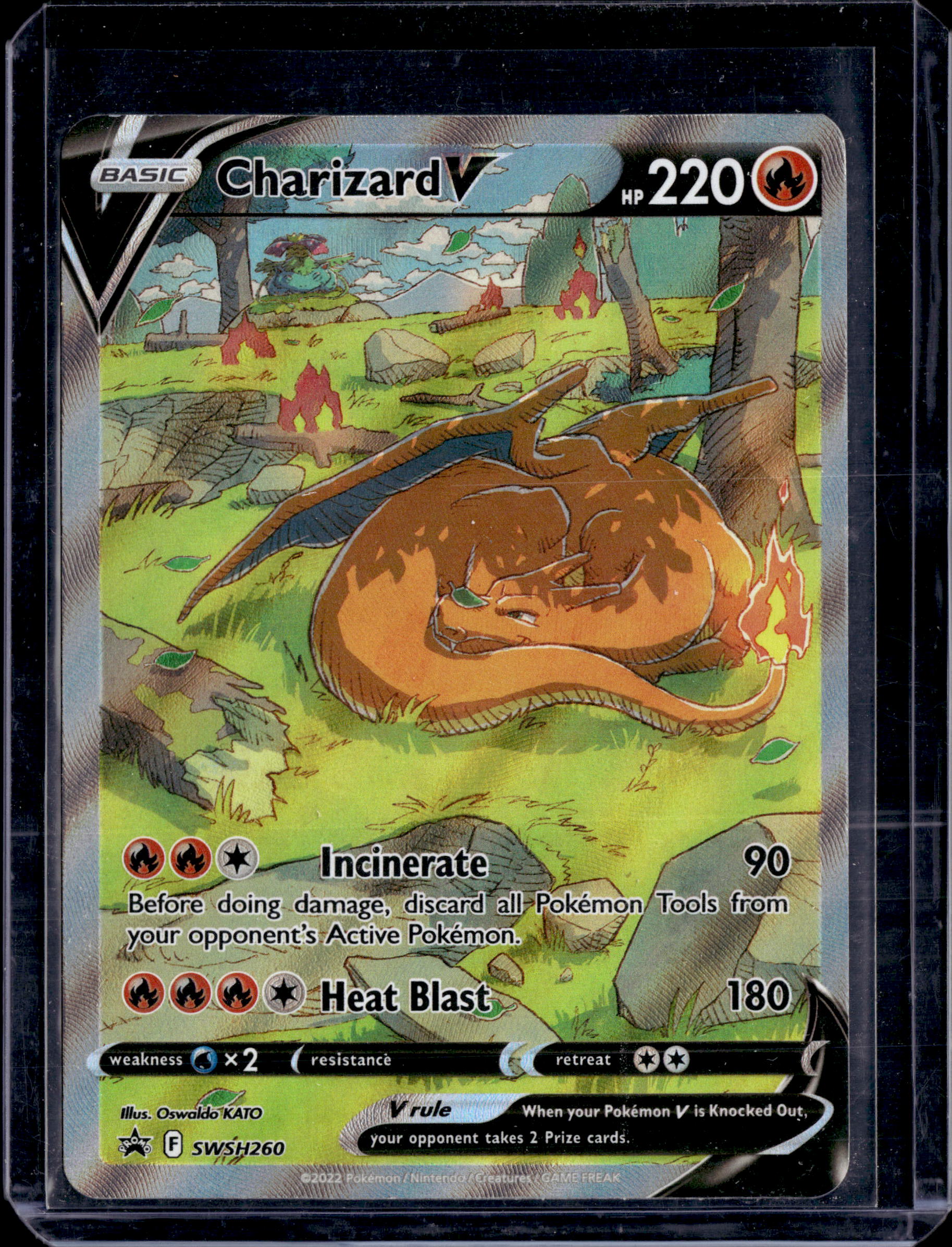 2022 Pokemon Sword & Shield Promo Charizard V