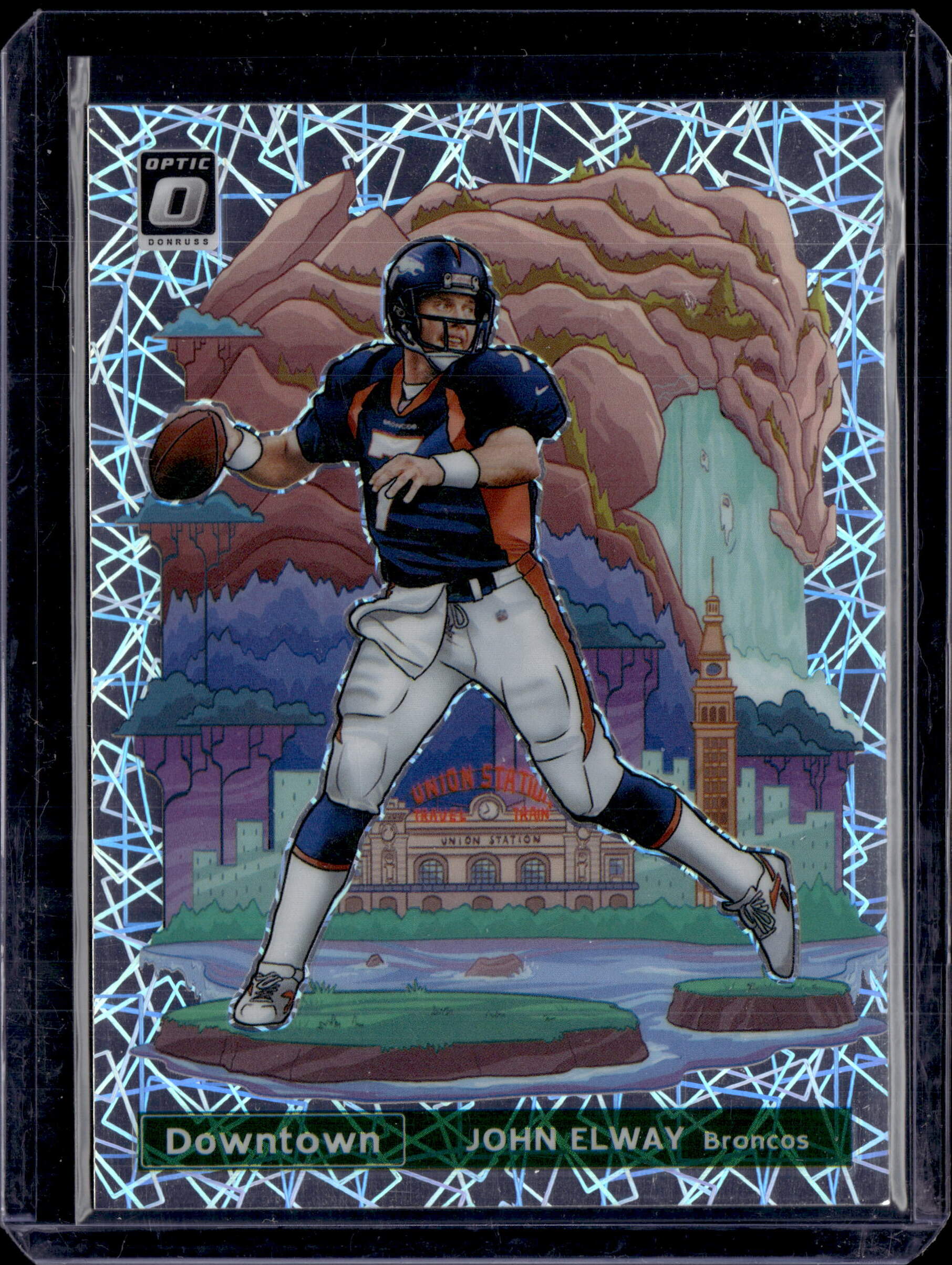 2021 Panini Donruss Optic Downtown John Elway #DT-24