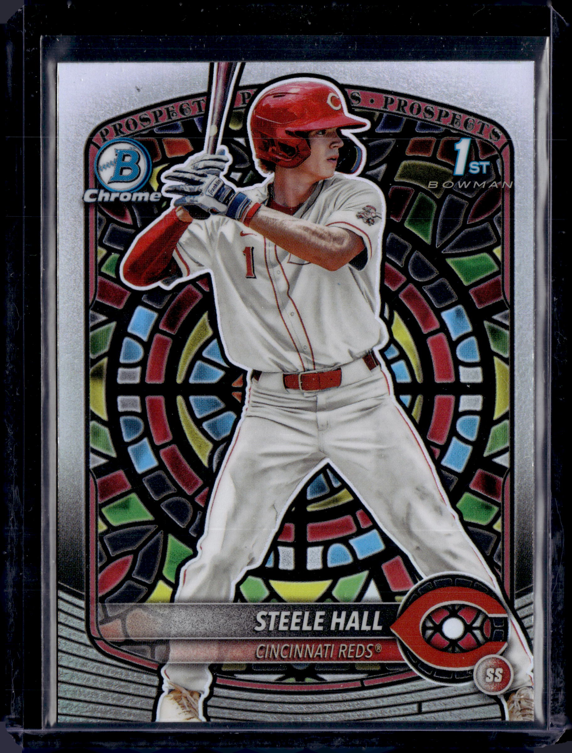 2025 Bowman Draft Chrome Steele Hall #BDC-20 Etched in Glass