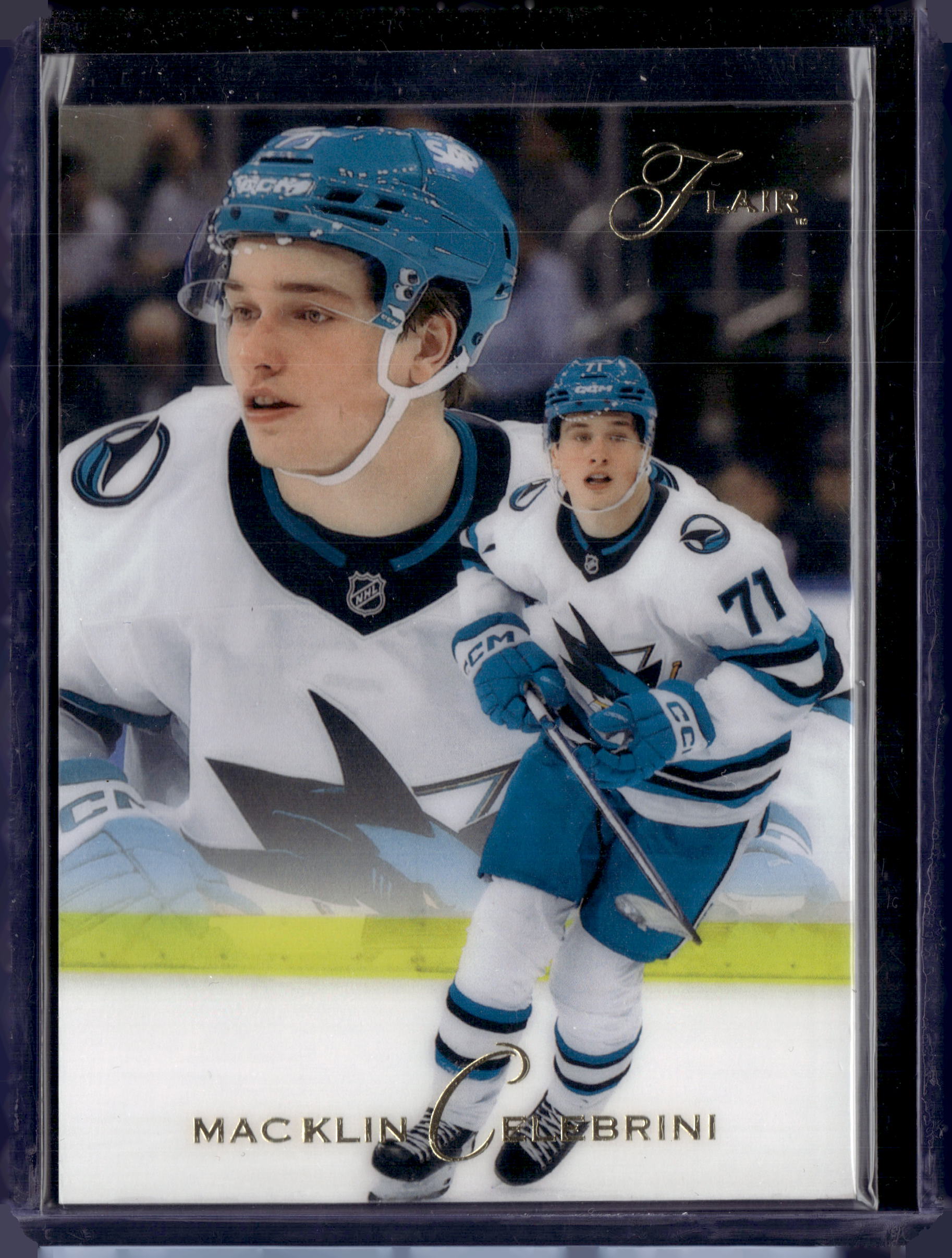 2025-26 Flair #106 Macklin Celebrini 1993 Variant /93