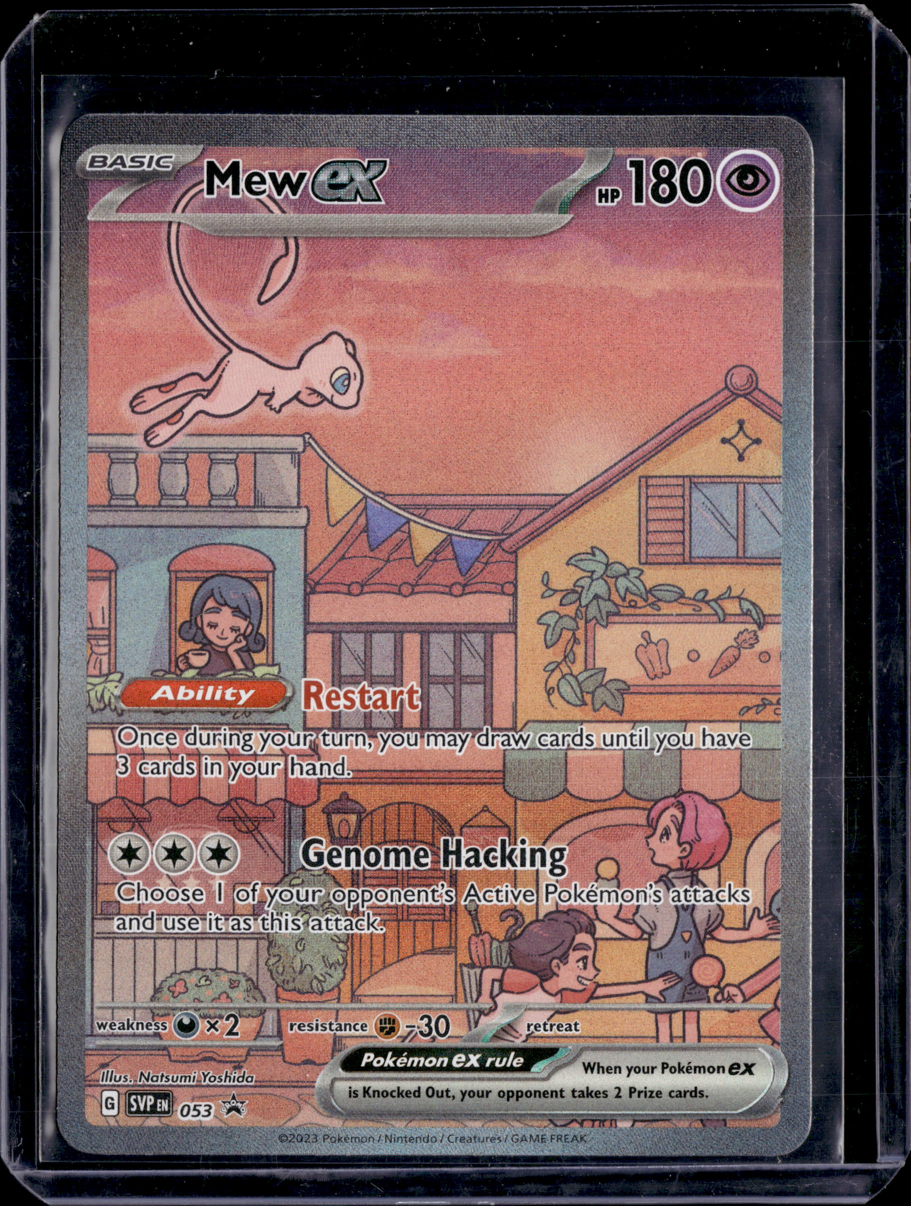 2023 Pokemon Scarlet & Violet Promo Mew ex 053 (a)