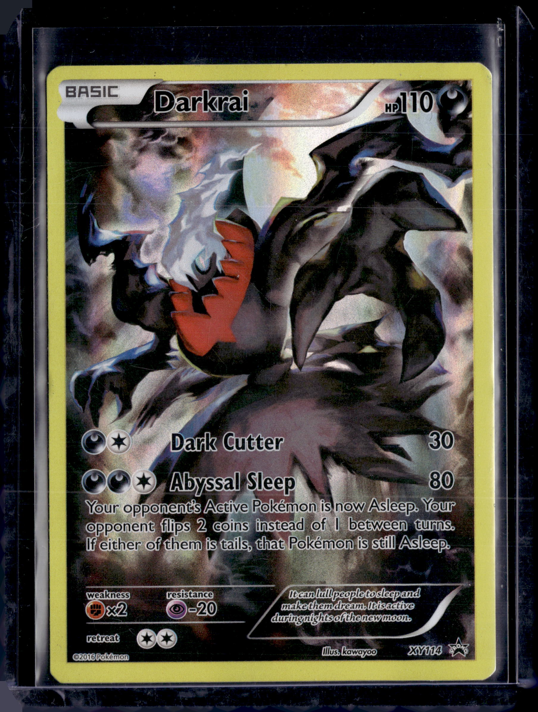2016 Mythical Promo Darkrai Holo XY114