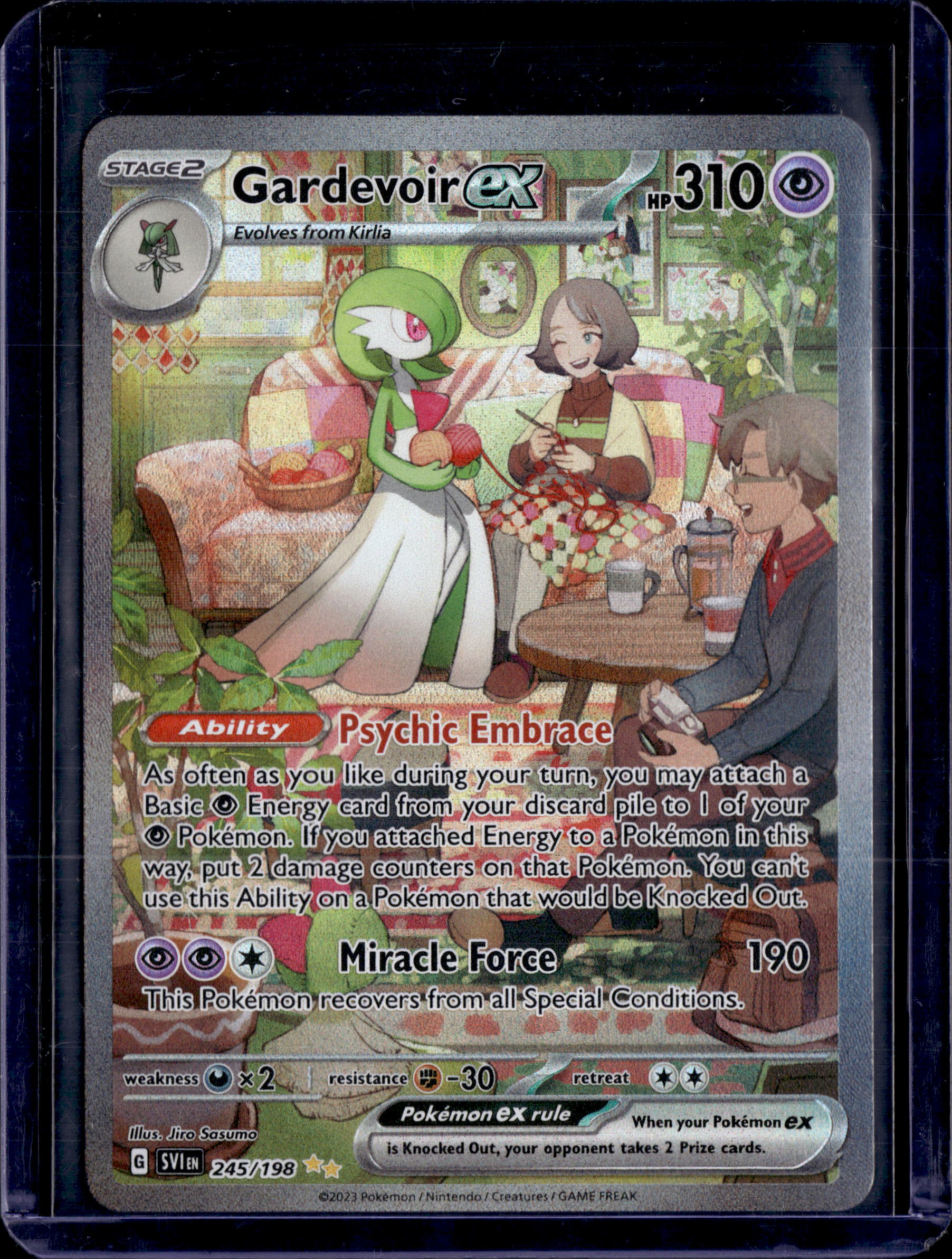 2023 Scarlet & Violet Gardevoir ex SIR 245/198
