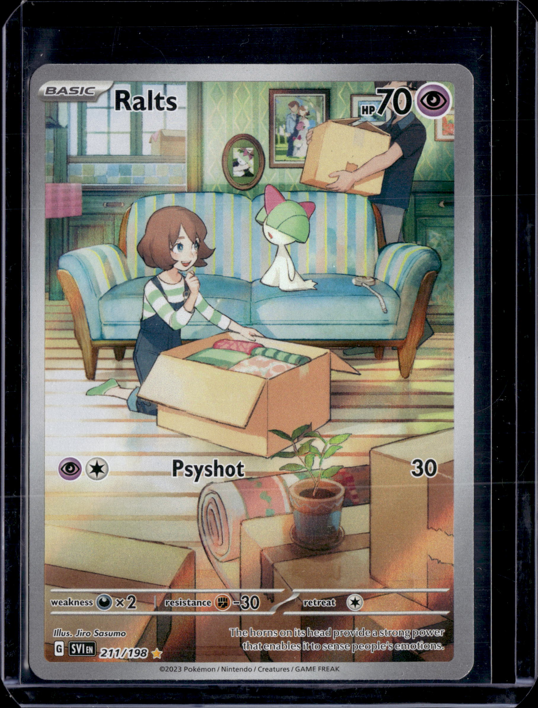 2023 Scarlet & Violet Ralts IR 211/198