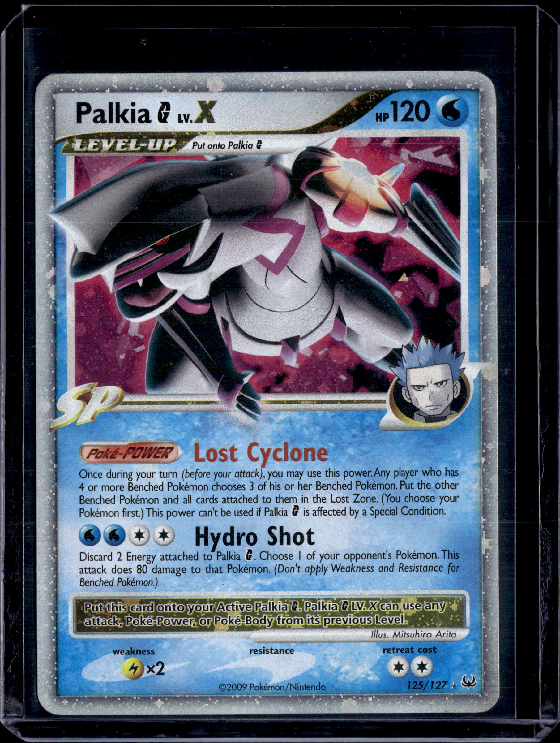 2009 Platinum Palkia G lv.X Ultra Rare 125/127
