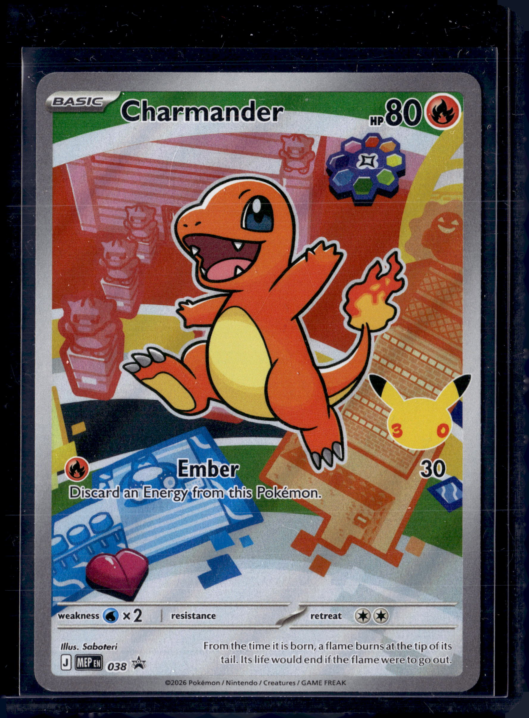 2026 Pokémon TCG 30th Anniversary 1st Partner Kanto Starters Gen 1 Full Set