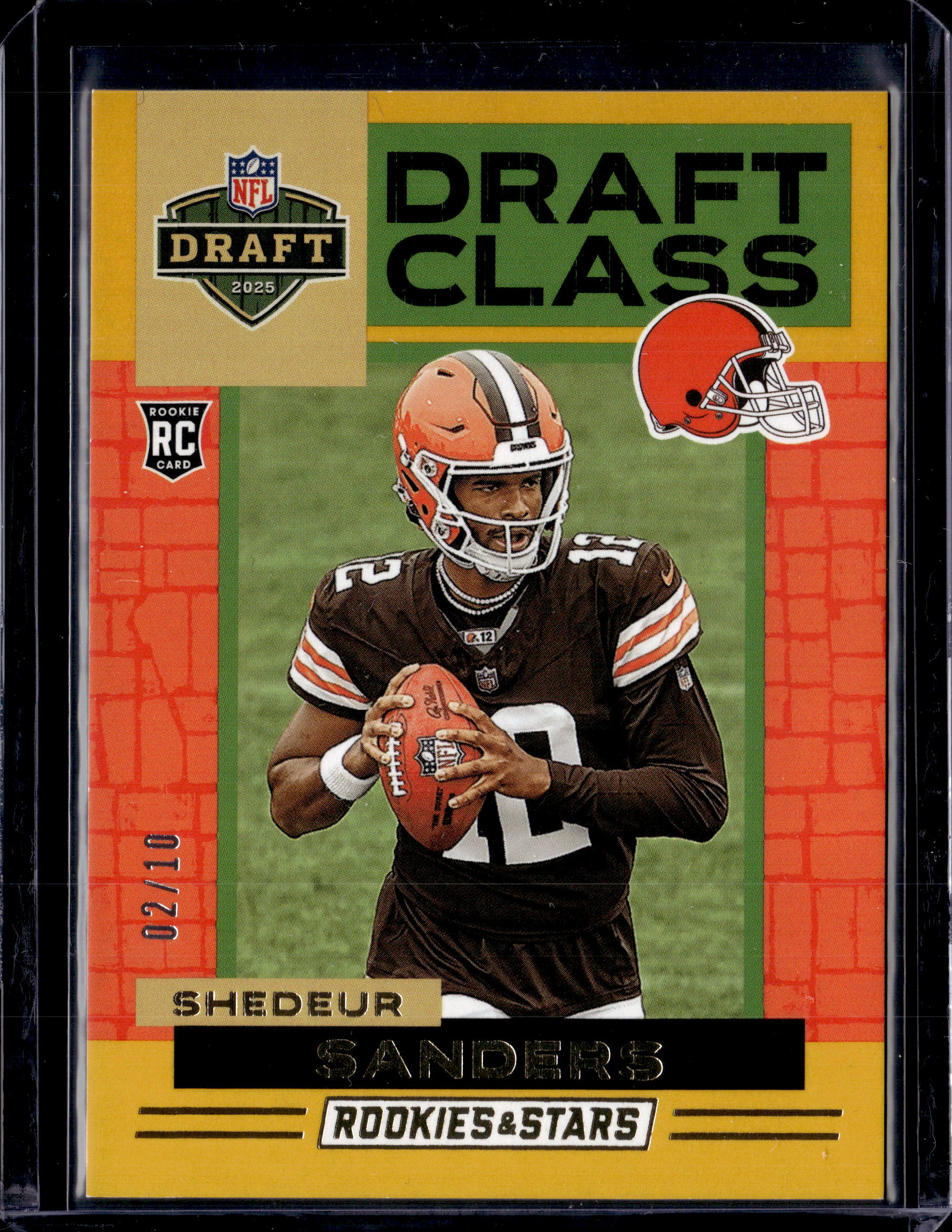 2025 Panini Rookies & Stars Draft Class Shedeur Sanders /10