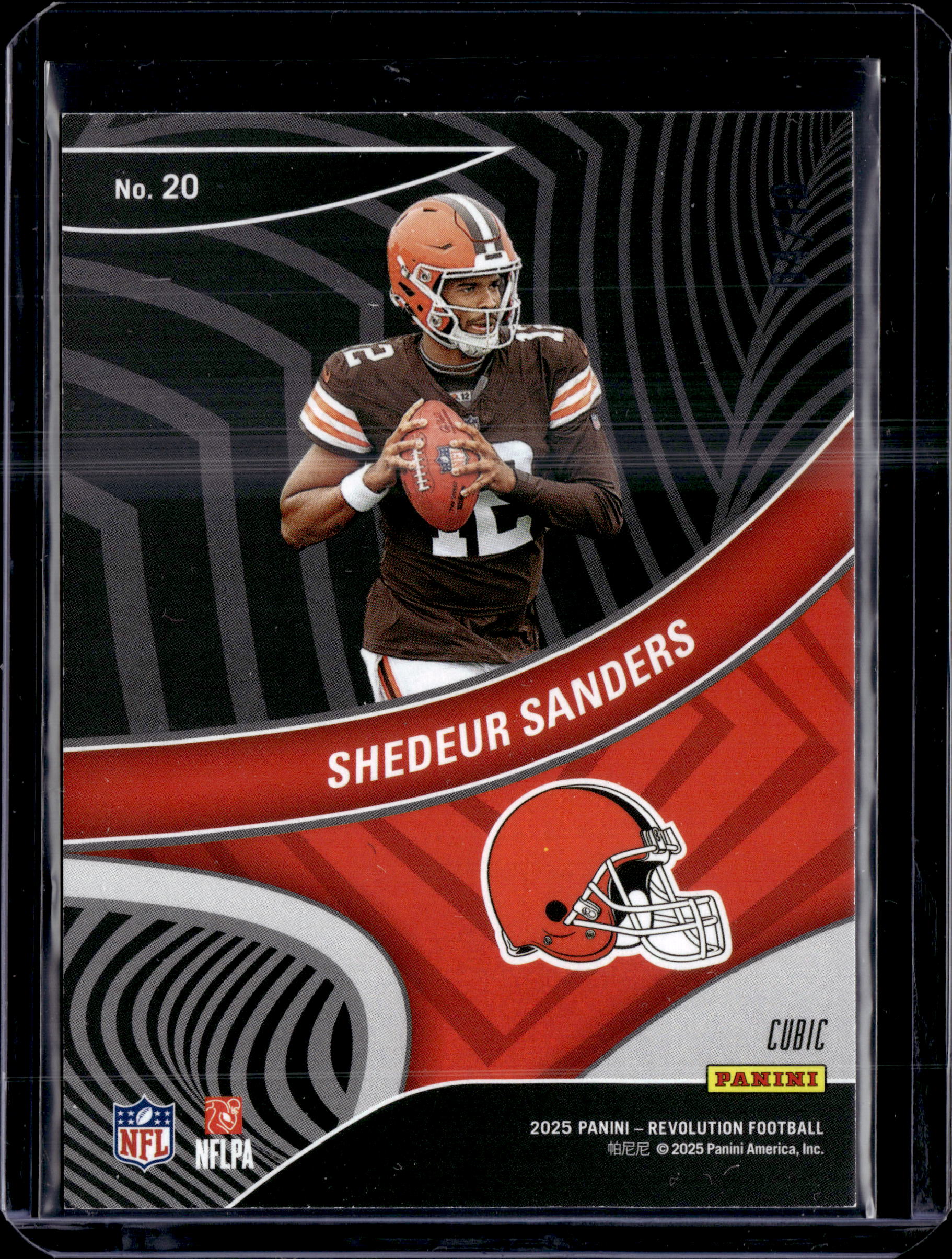 2025 Panini Revolution Shedeur Sanders Cubic /10