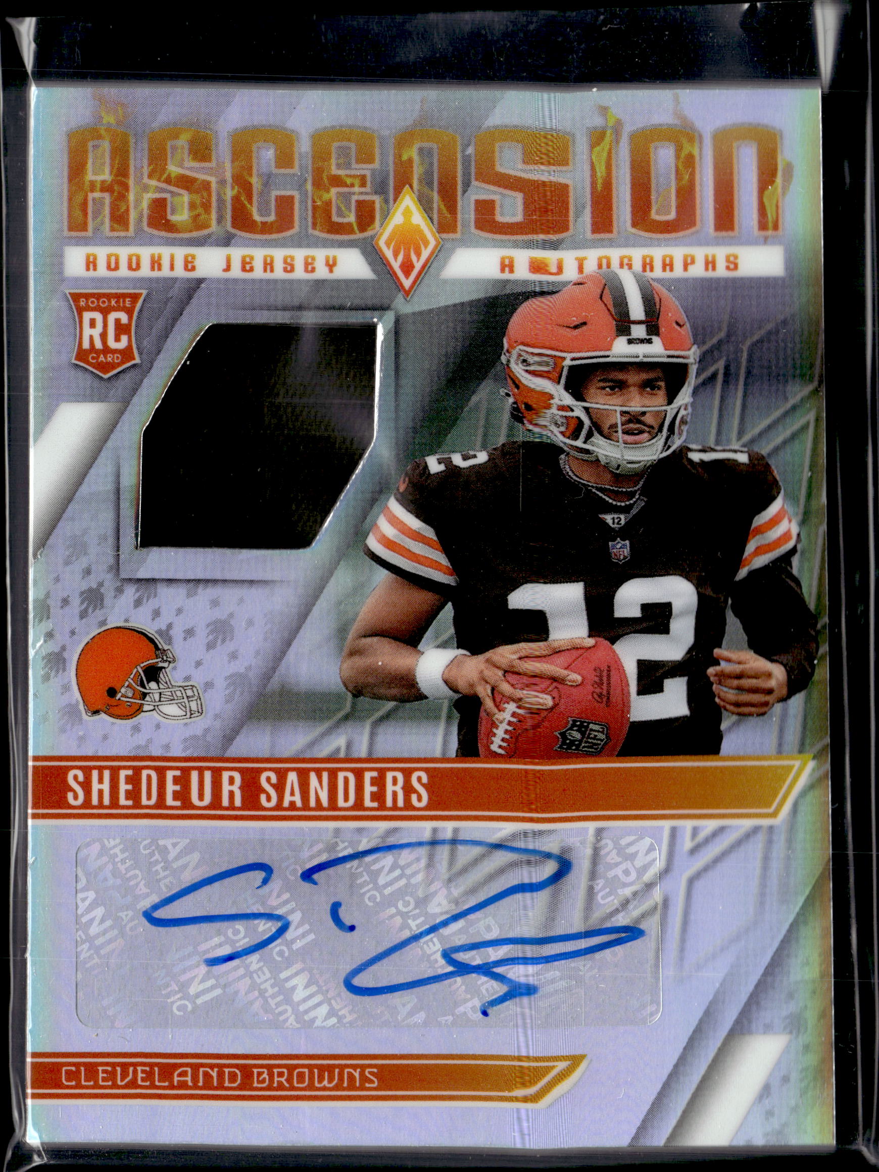 2025 Panini Phoenix Ascension Shedeur Sanders Rookie Patch Auto /49