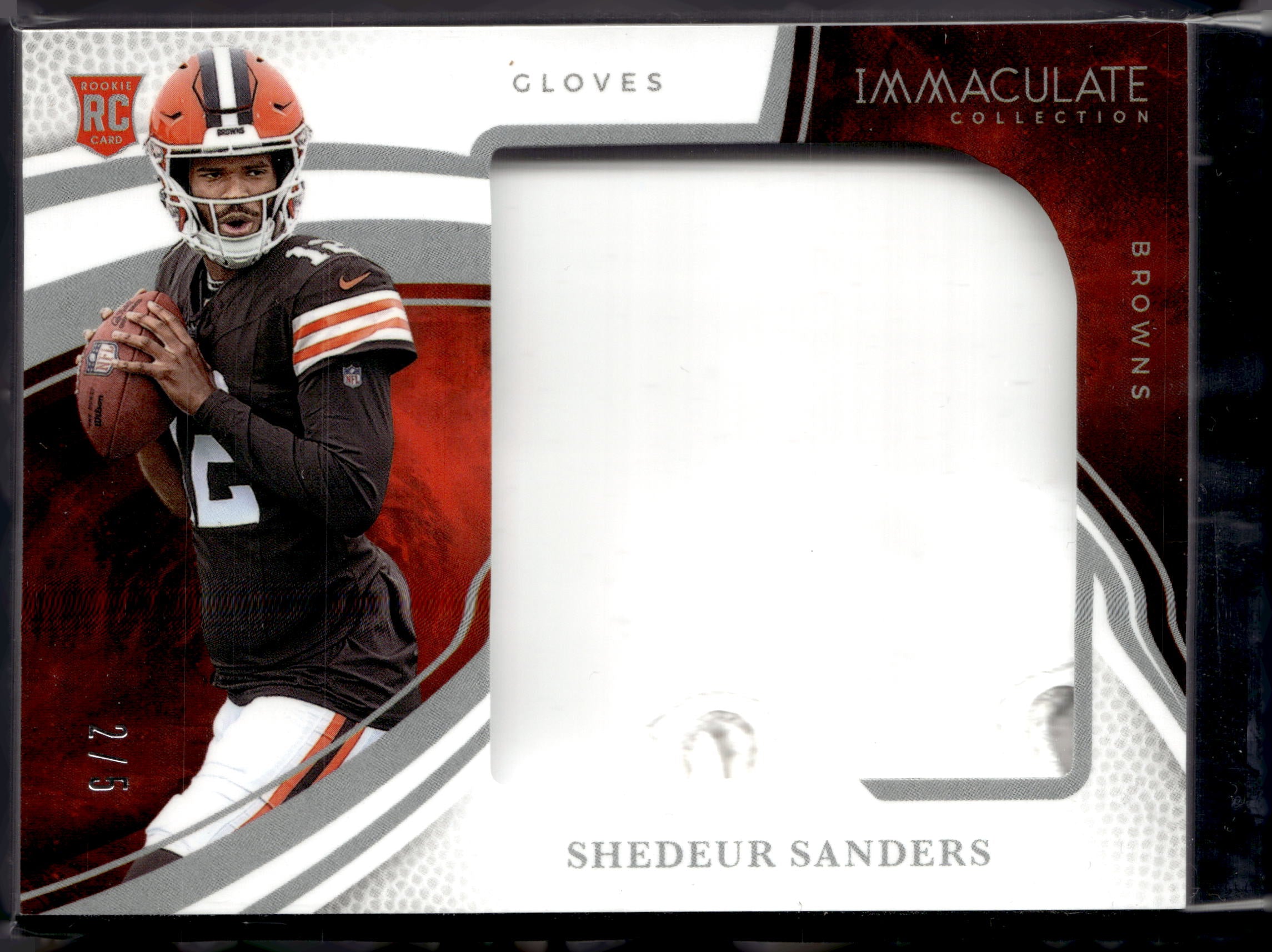 2025 Immaculate Collection Shedeur Sanders Gloves /5