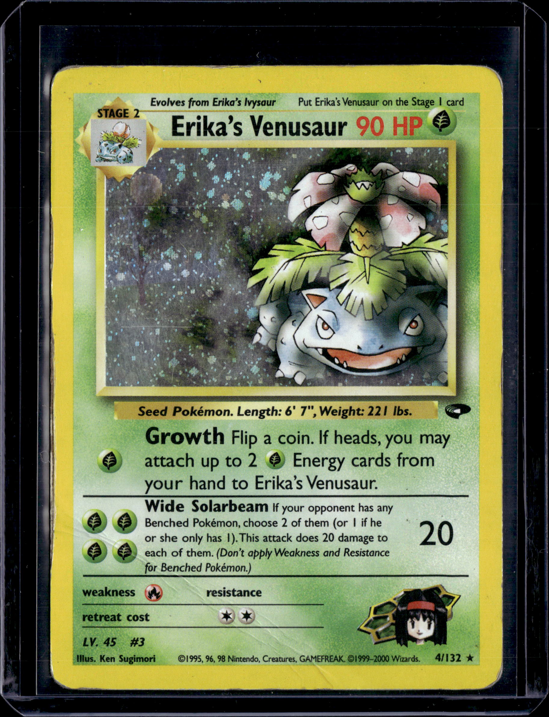 2000 Gym Challenge (Unlimited) Erika's Venusaur Holo