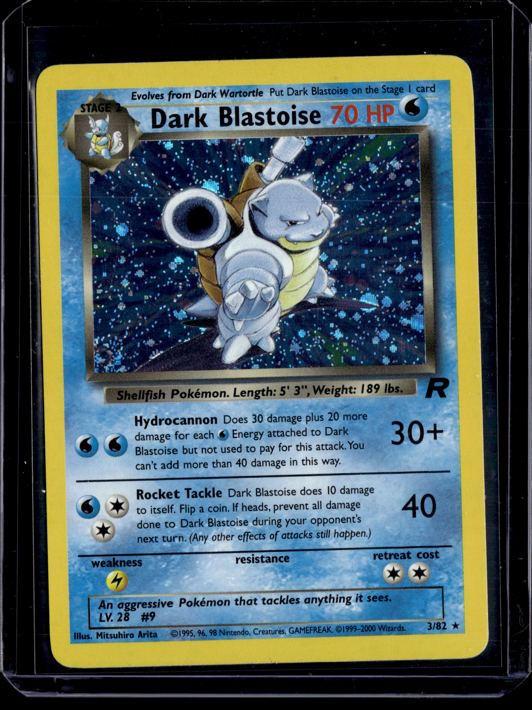 2000 Team Rocket (Unlimited) Dark Blastoise Holo