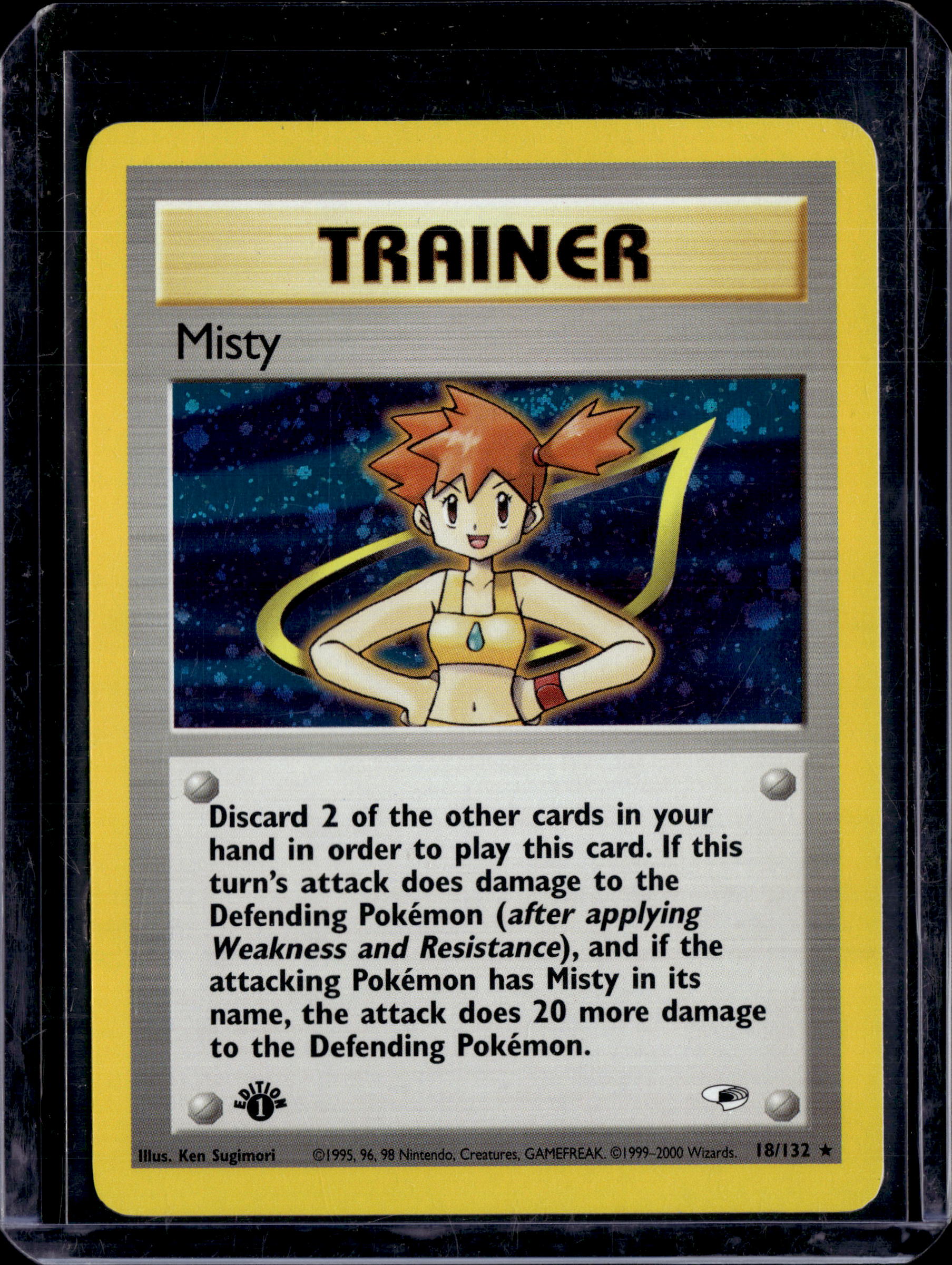 2000 Gym Heroes (1st Edition) Misty Holo